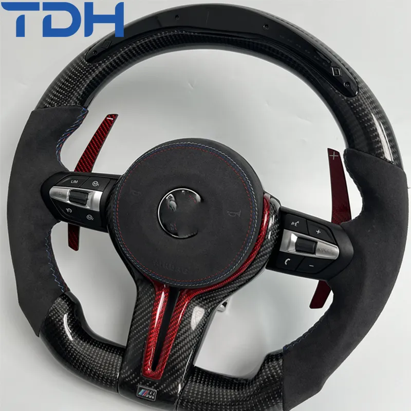 Customizable Carbon Fiber Steering Wheel Upgrade