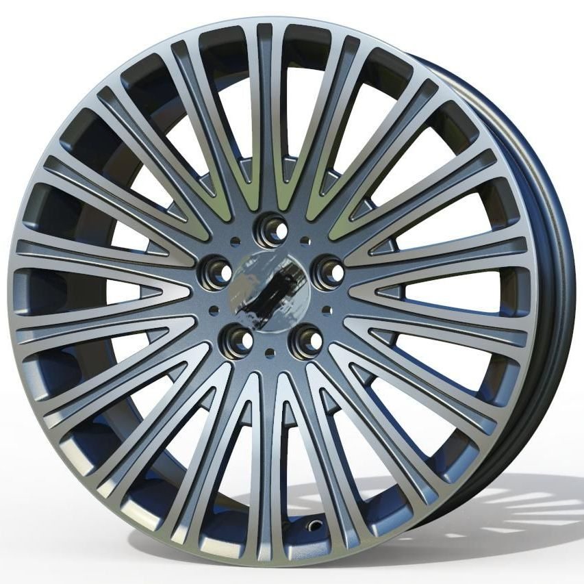 Best Selling 18X8.0 Grey Beadlock Forged Alloy Wheels Custom for SUV 4X4 Pickup Truck Wholesale Split Rim Wheel