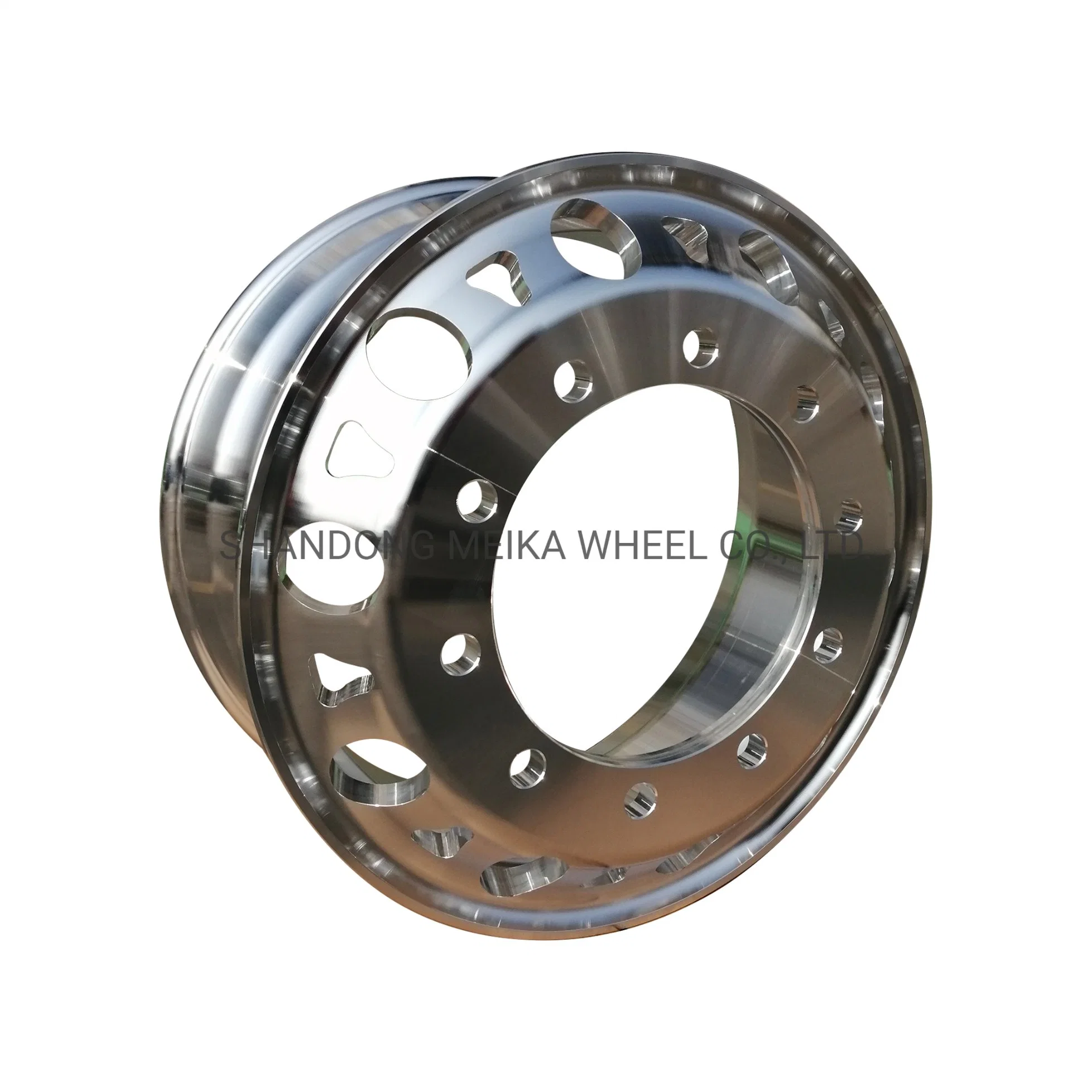 22.5 x 8.25 Customerized Wind Holes of Forged Alloy Truck Wheels