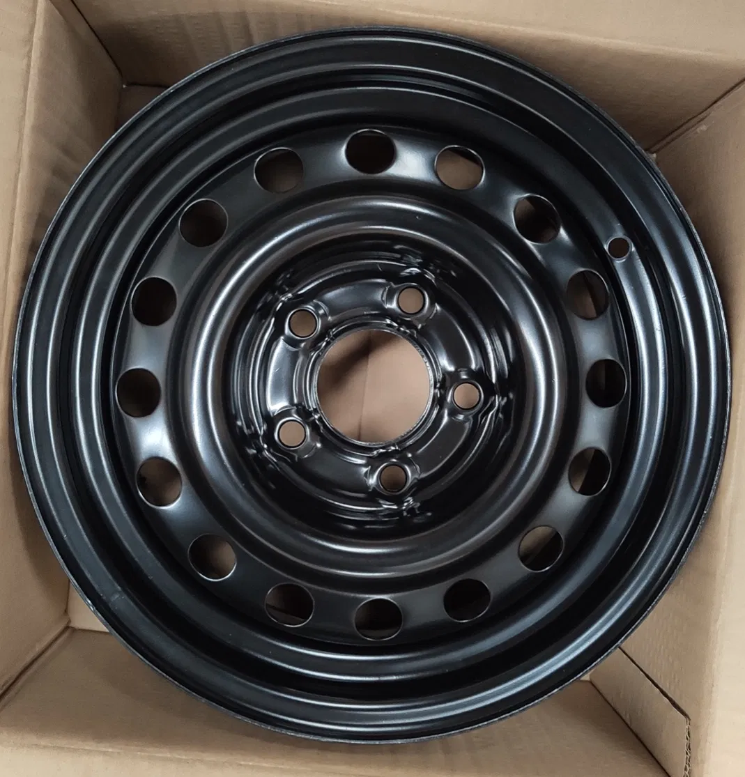 15X6 5/100 Passenger Car Snow Steel Wheel Rim