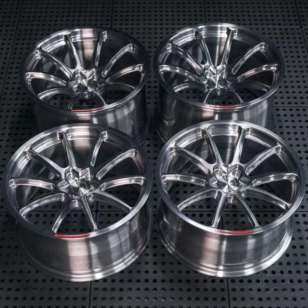 Chrome 16 17 18 19 20 22 24 Inch 5X120 5X114.3 5X112 Forged Wheels for BMW M3 F80 Audi A4 Mercedes-Benz C-Class Racing Car Wheel