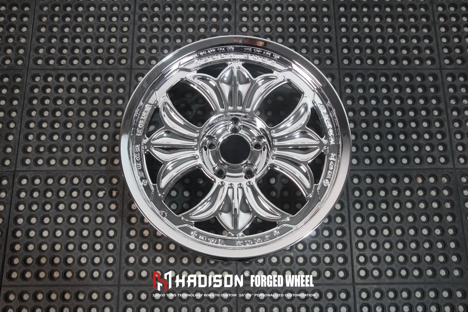 5X112 21 22 23 24 Inch Custom Chrome Cross Design Deep Dish Wheels Forged Rims for Rolls-Royce Cullinan