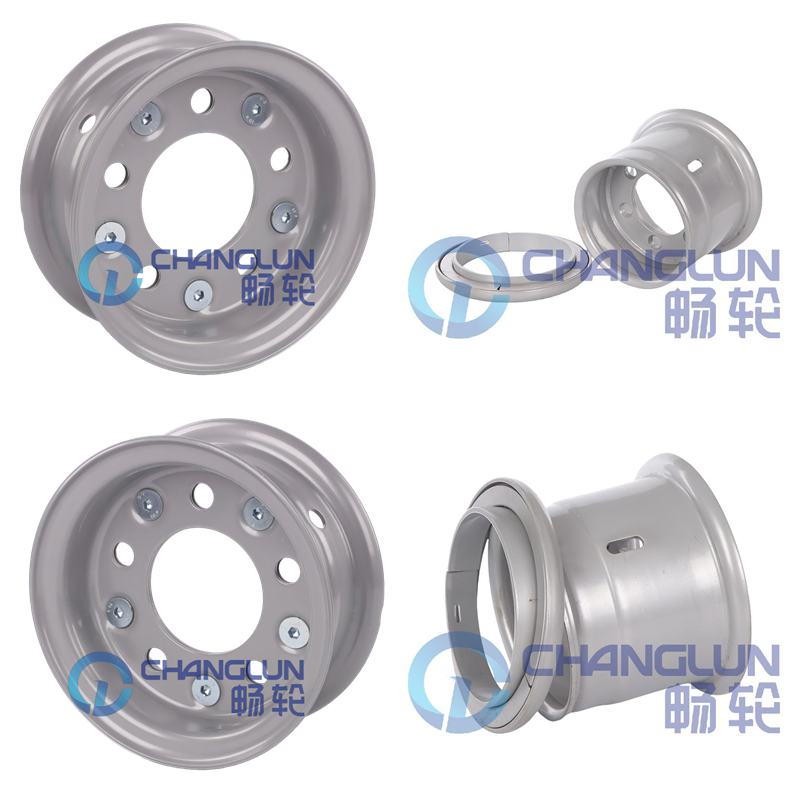 Changlun Wheel Split Rim Multi-Piece 4.33r-8 for Forklift Material Handling Equipment for Sale