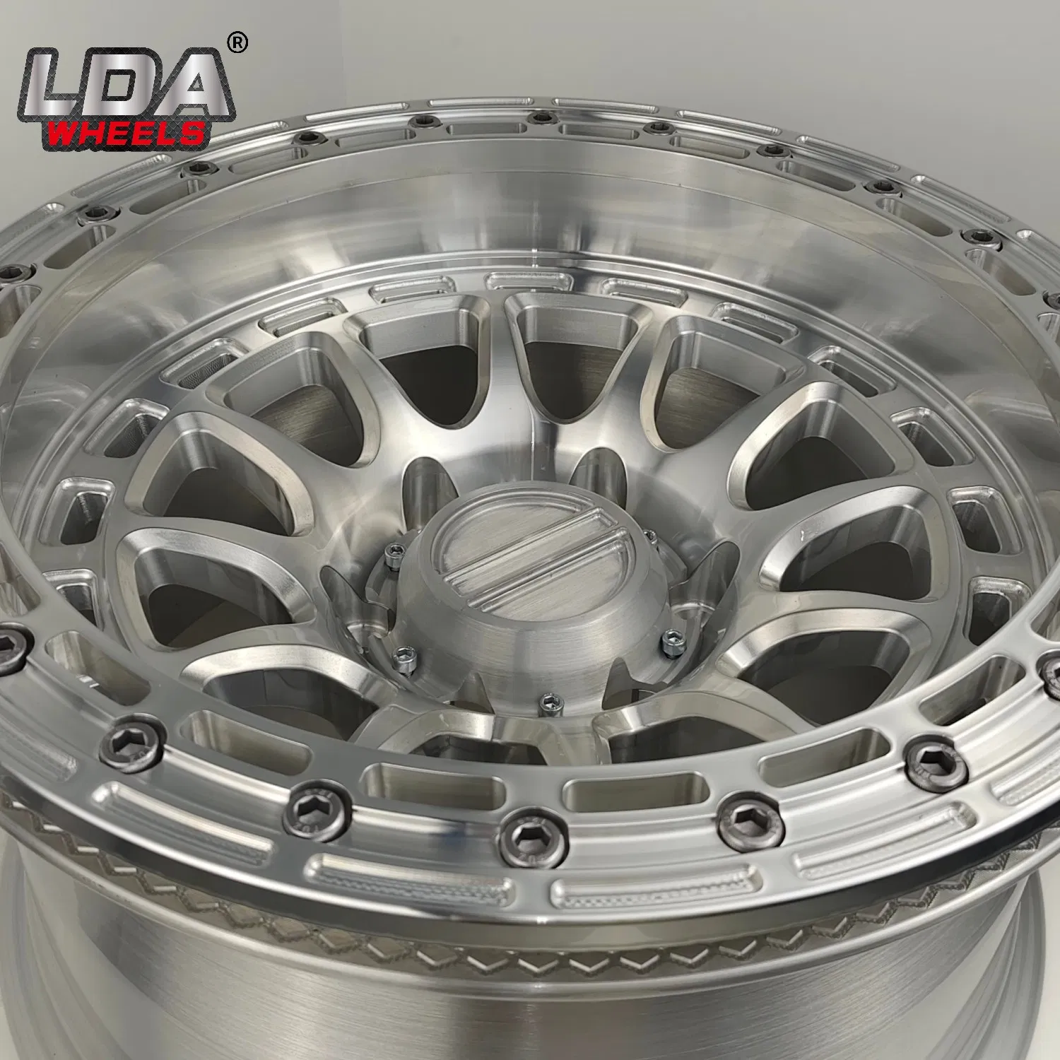 Lightweight Aluminum Alloy 4×4 Forged Offroad Car Wheel for All-Terrain Vehicle Upgrades