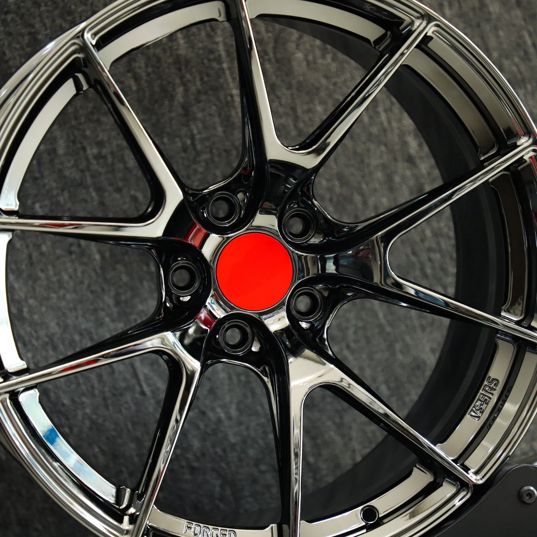 17-22 Inch Forged Aluminum Rims Stylish Muscular Chrome Car Wheels 5X114.3 5X120