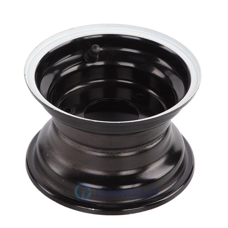 Changlun Wheel 6" ATV Rear Wheel Rim Black for 145/70-6 Tire Go Kart off-Road Dirt Bike