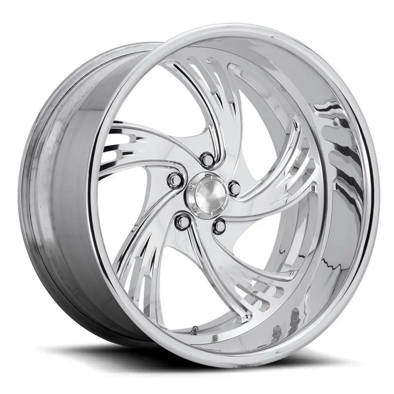 Passenger Car Chrome Silver Deep Dish Forging Alloy Wheels Rims