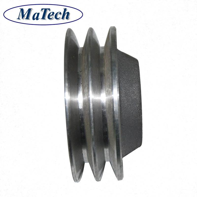 Fourdry Custom CNC Machining Aluminum Casting Pulley Wheel