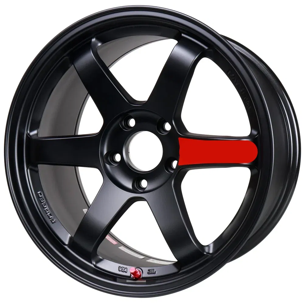 18 Inch Te37 Style Multi Spoke Wheel Alloy Wheel for Passenger Car Classic European Aftermarket Rim