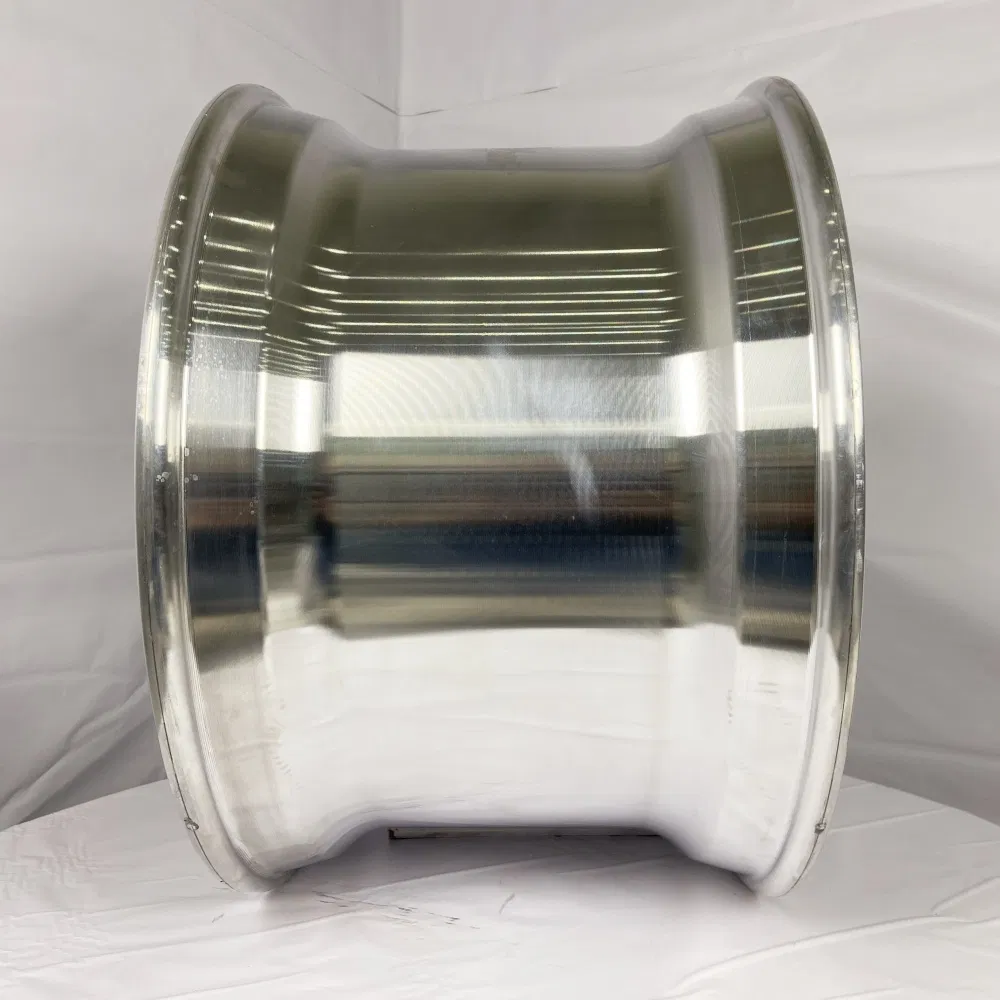 Manufacturer High-Quality Forged Aluminum Alloy Truck Wheel Hub and Rim Lightweight Forged Aluminum Alloy Truck Wheel Rim for Heavy Loads 22.5*13.00