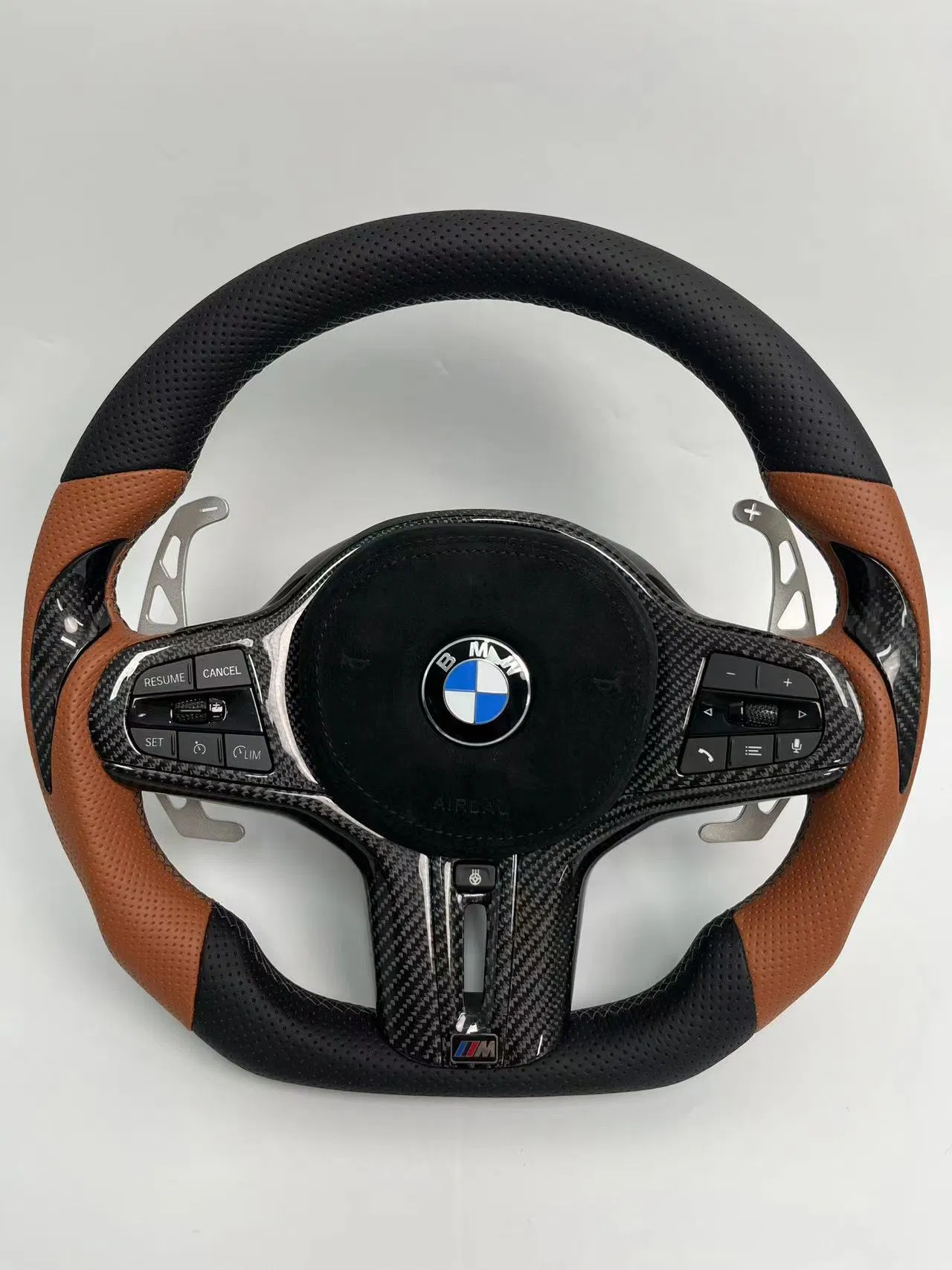 Carbon Fiber Steering Wheel Detail 5