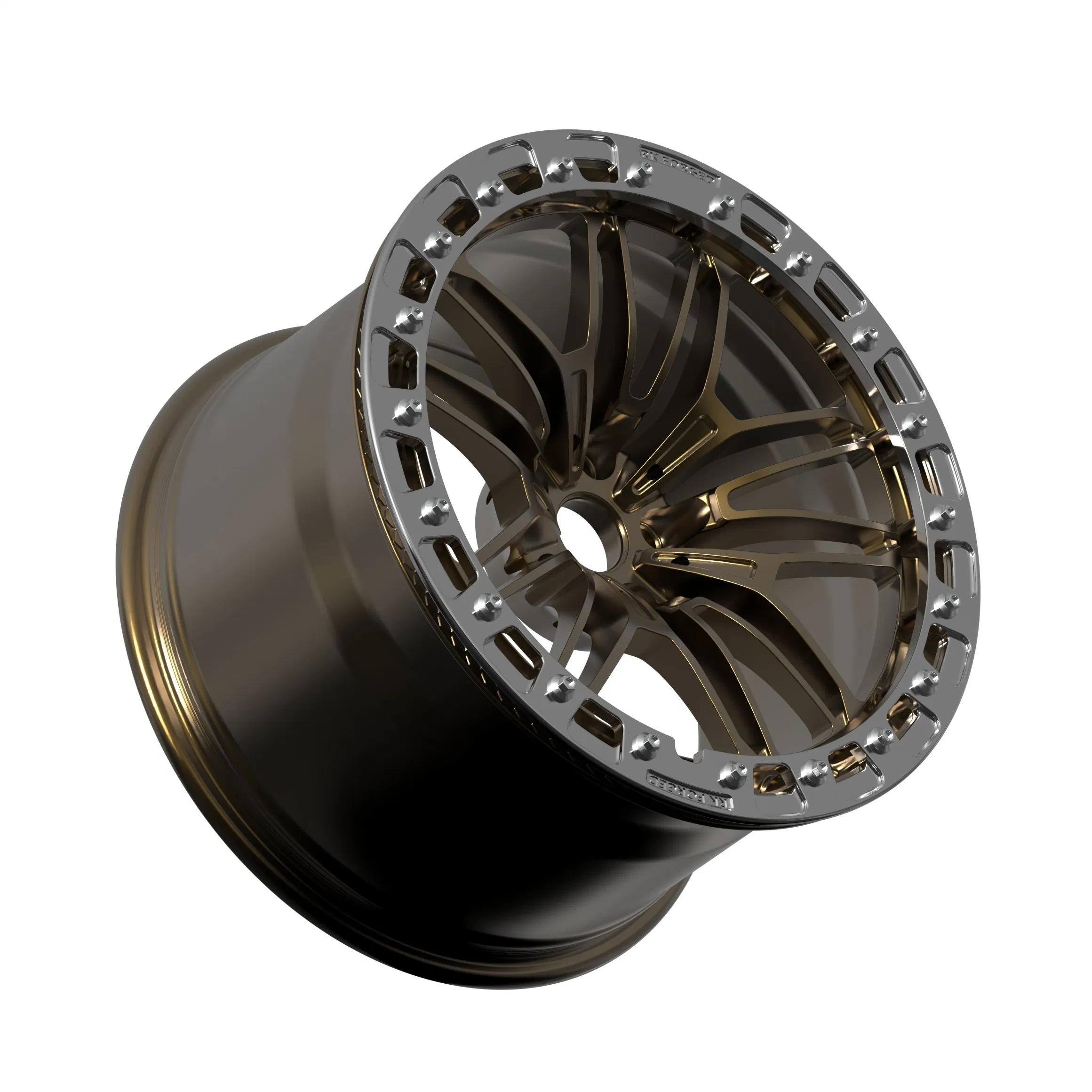 Hadison Drag Racing Beadlock Wheels Forged Custom Wheels 15 17 18 19 20inch 6061-T6 Aluminum Alloy Wheel 5X112 5X130 5X120