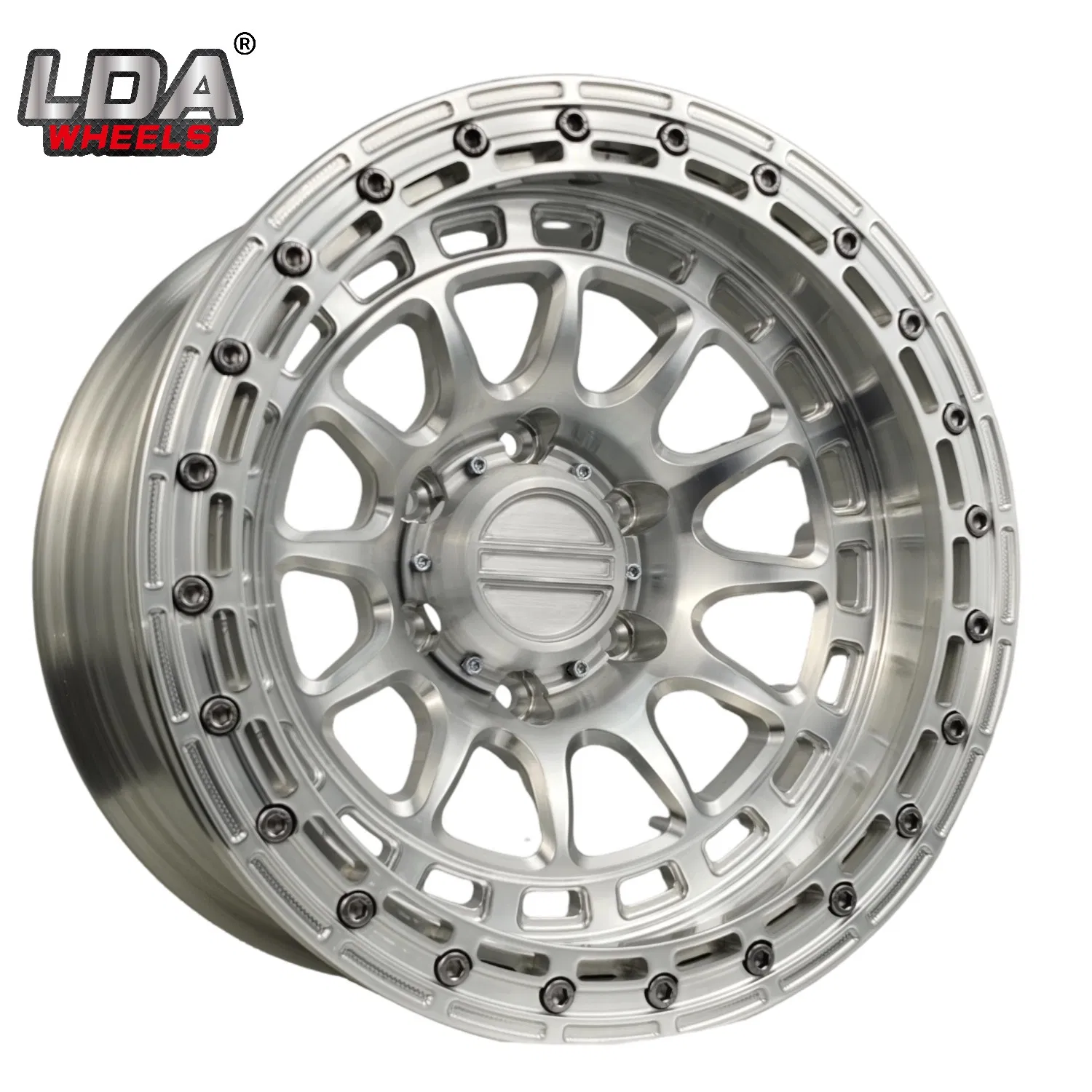 Lightweight Aluminum Alloy 4×4 Forged Offroad Car Wheel for All-Terrain Vehicle Upgrades