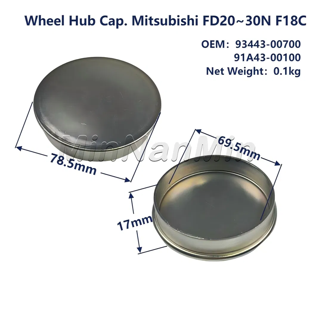 Rear Axle Hub Cap