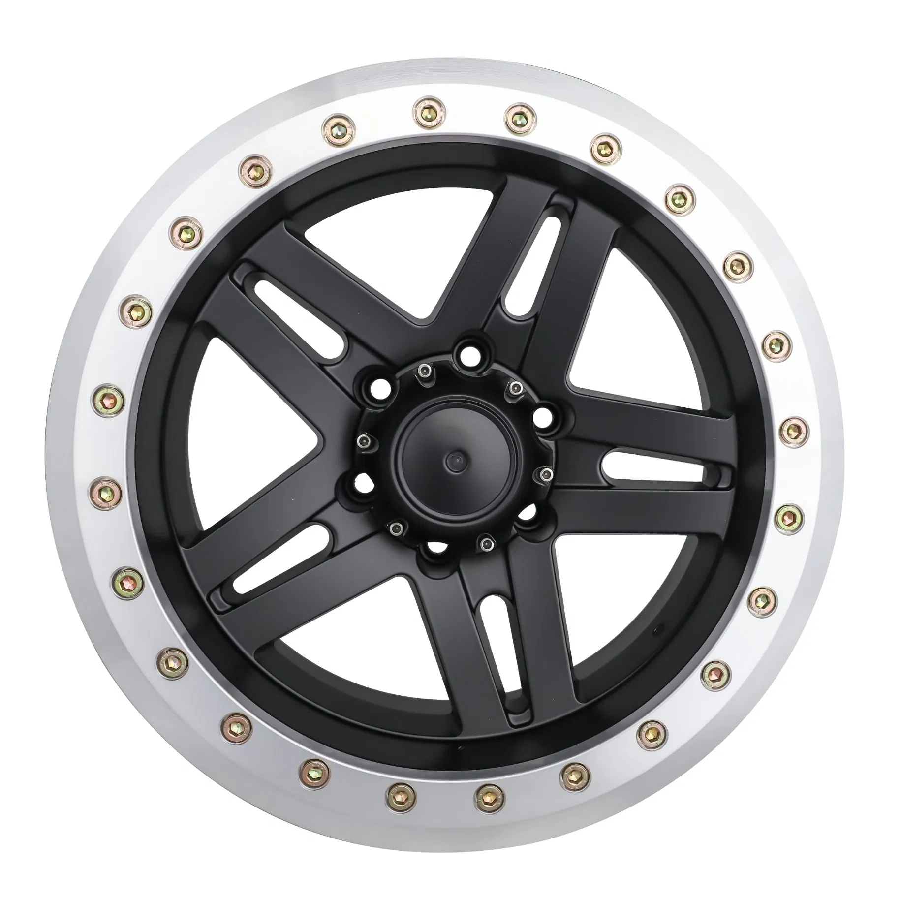 Strict QC Reliable Exporter Cars Alloy Wheel with True Beadlock