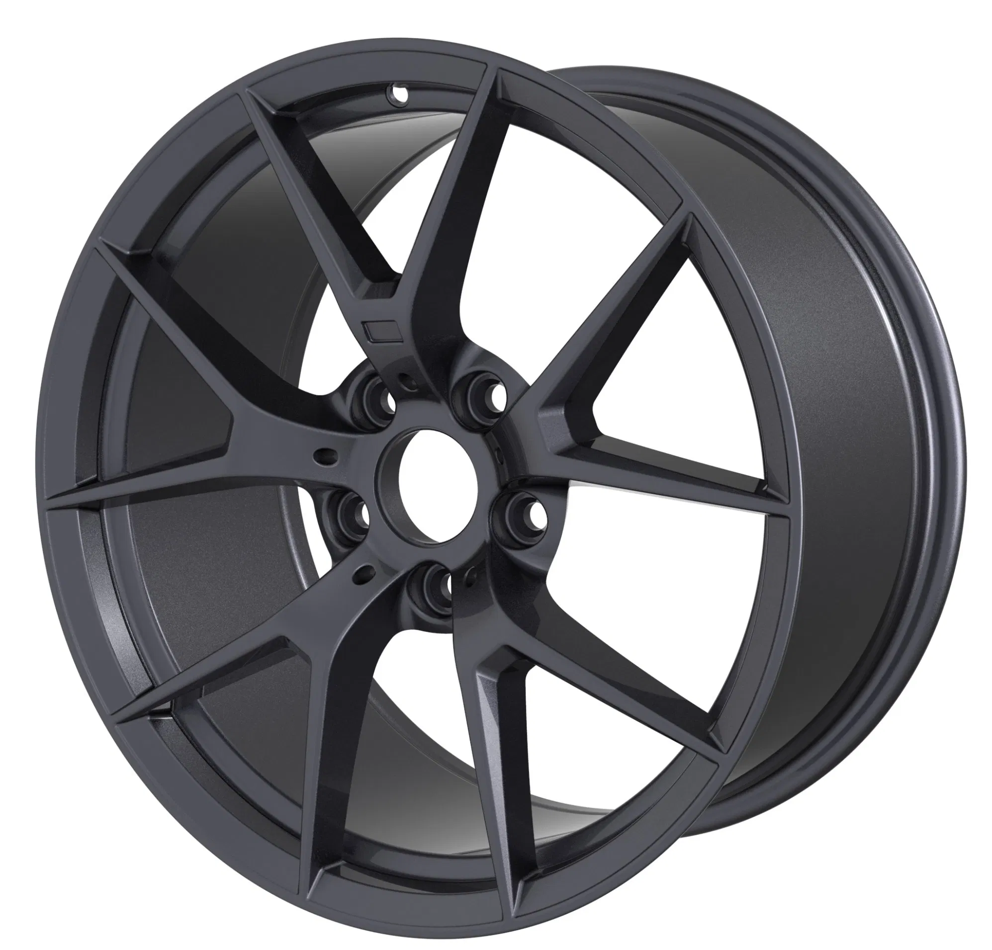 Customized 5X130 Car Rims Hyper Black Front and Rear Wheels