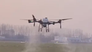 High-Efficiency Carbon Fiber AL4-50 Agriculture Sprayer Drone