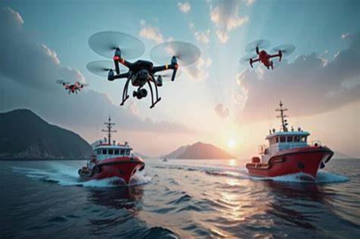 Drone in outdoor operation environment