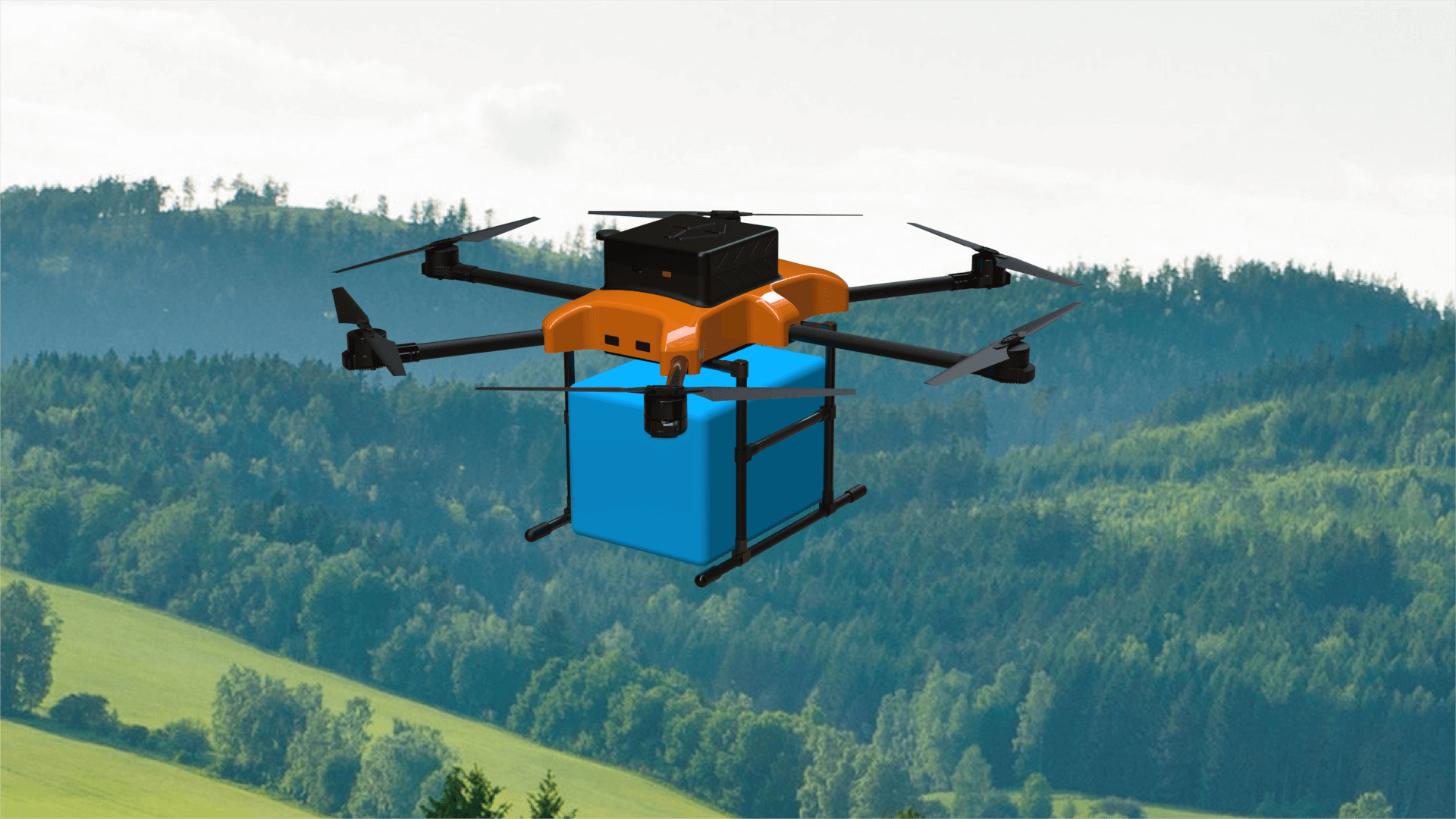 Custom Mercury X30 Multirotor Drone - Precision Logistics and Aerial Surveillance Redefined Product, Products