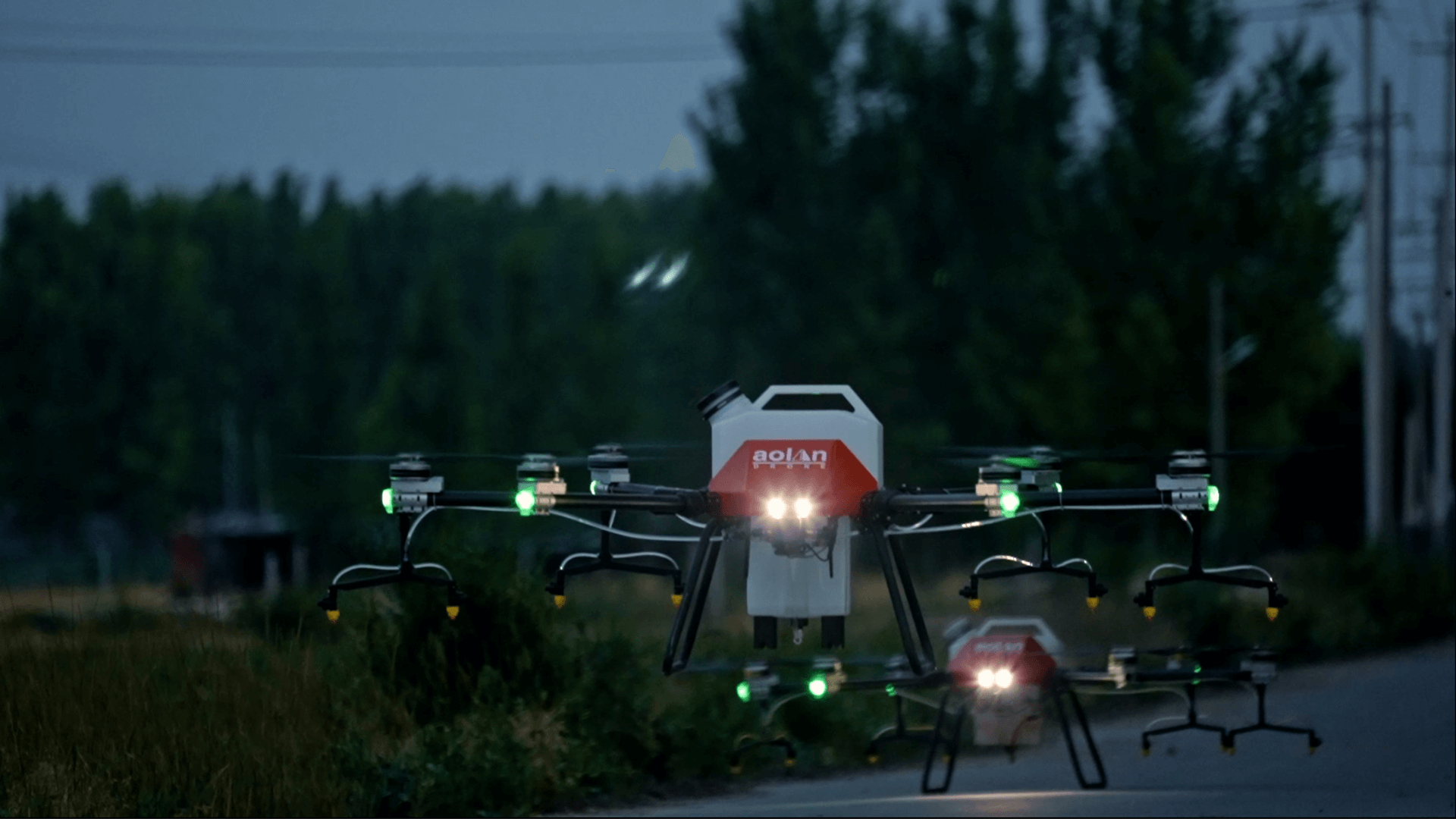 Buy AL6-30 6-Rotor Agricultural Spraying Drone with Helicopter-Grade Engine Factory, Product