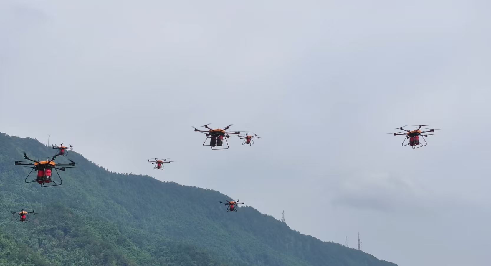 Wholesale Mercury X110 Heavy-Lift Firefighting Drone: Rapid-Response Aerial Solution Manufacturer, Factory