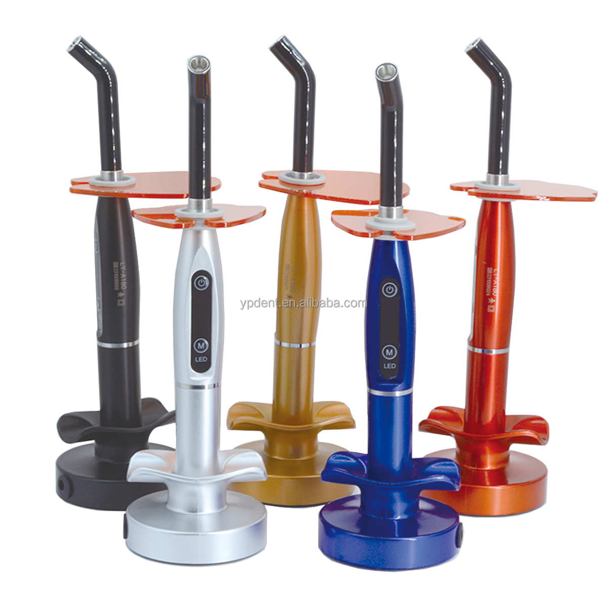 Wholesale Portable Cordless 405nm LED UV Curing Light Rechargeable Metal Dental Nail Art 3D Printing Resin Lamp