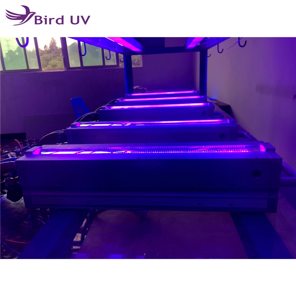 High Intensity UV LED Curing Lamp for Flexo&amp;Label Printing Ink 365nm/385nm/395nm Mix Water Cooling Remote Control Optional