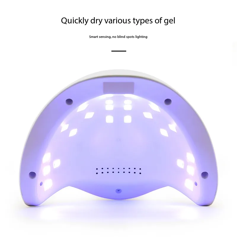 48W Nail Art Lamp, Nail Light Therapy Lamp, No Blackening Hands, Intelligent Sensing