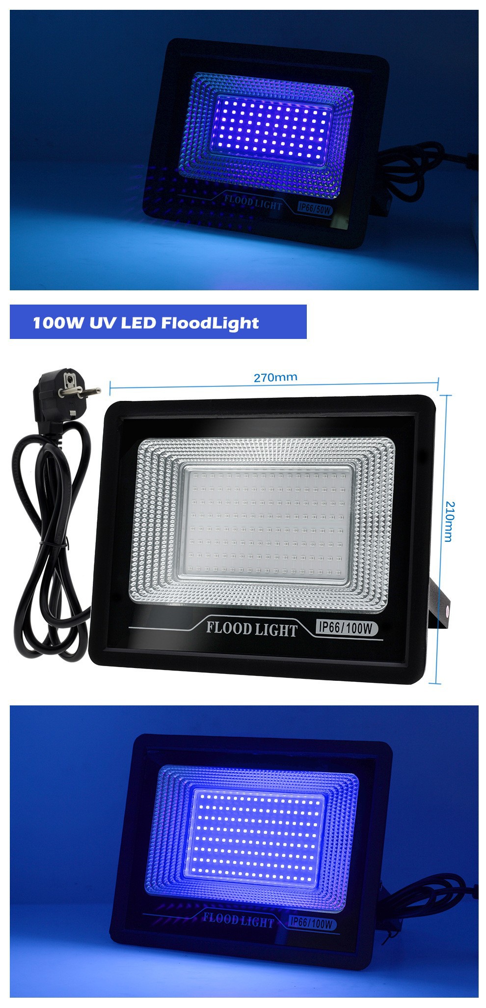UV Curing LED Flood Lamp View 2