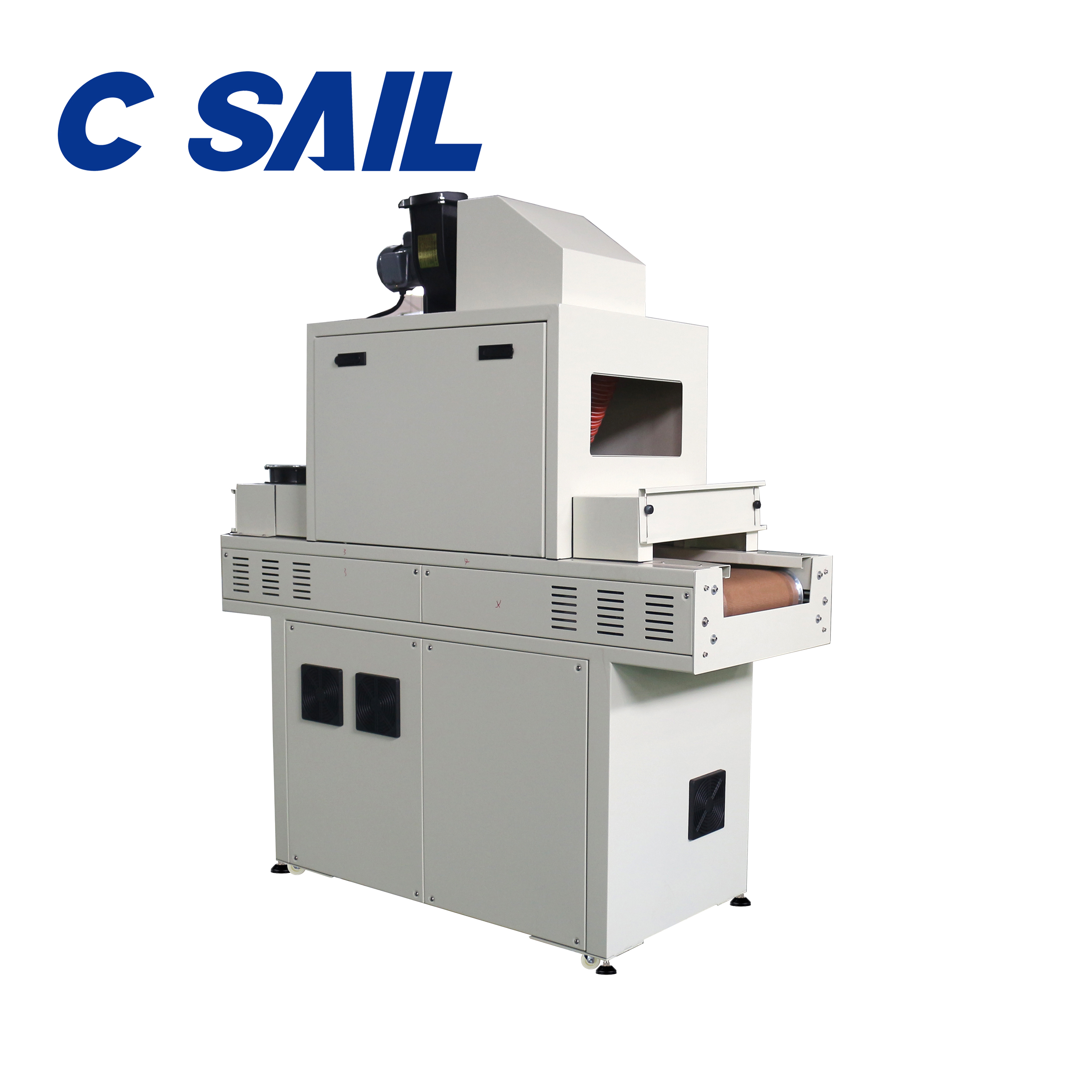 Conveyor UV LED Curing Oven Drying Oven with Motor Energy Saving Stainless Steel for Screen Printing Curing