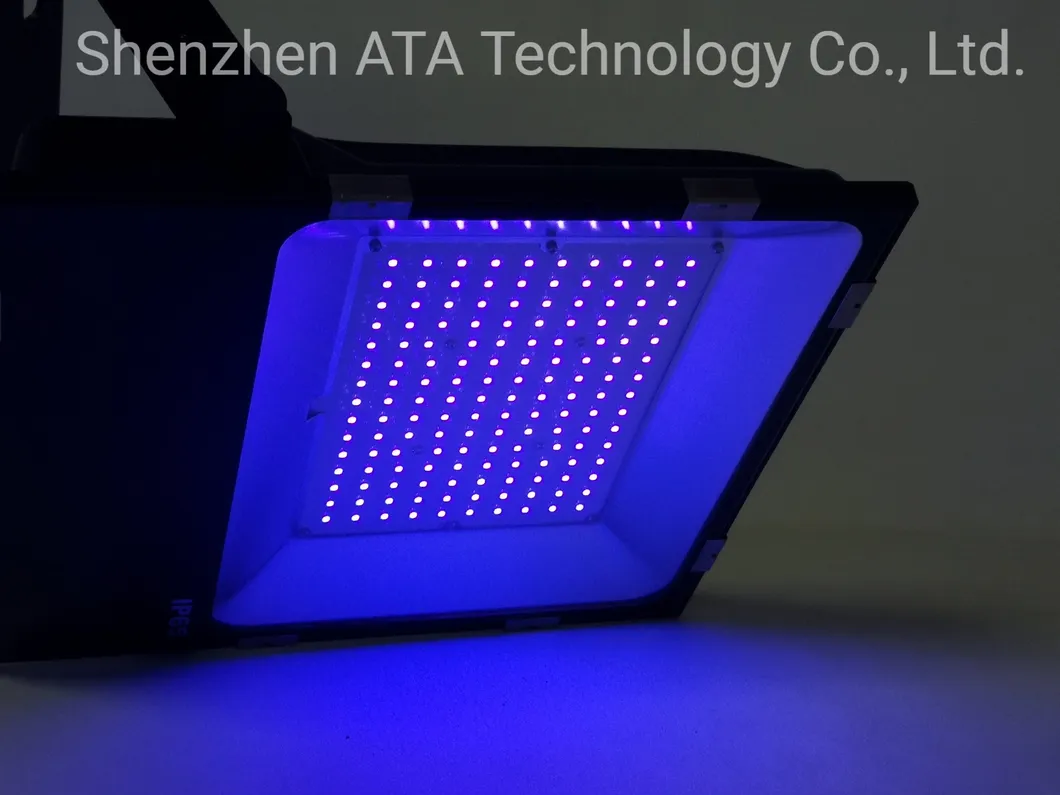 Party Decorative Curing Ultra Violet Purple IP65 LED UV Flood Light 365nm 395nm
