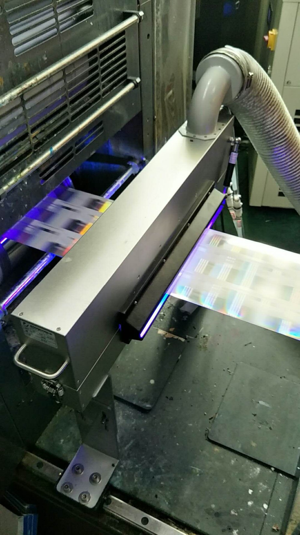 UV LED Curing System Structural Detail