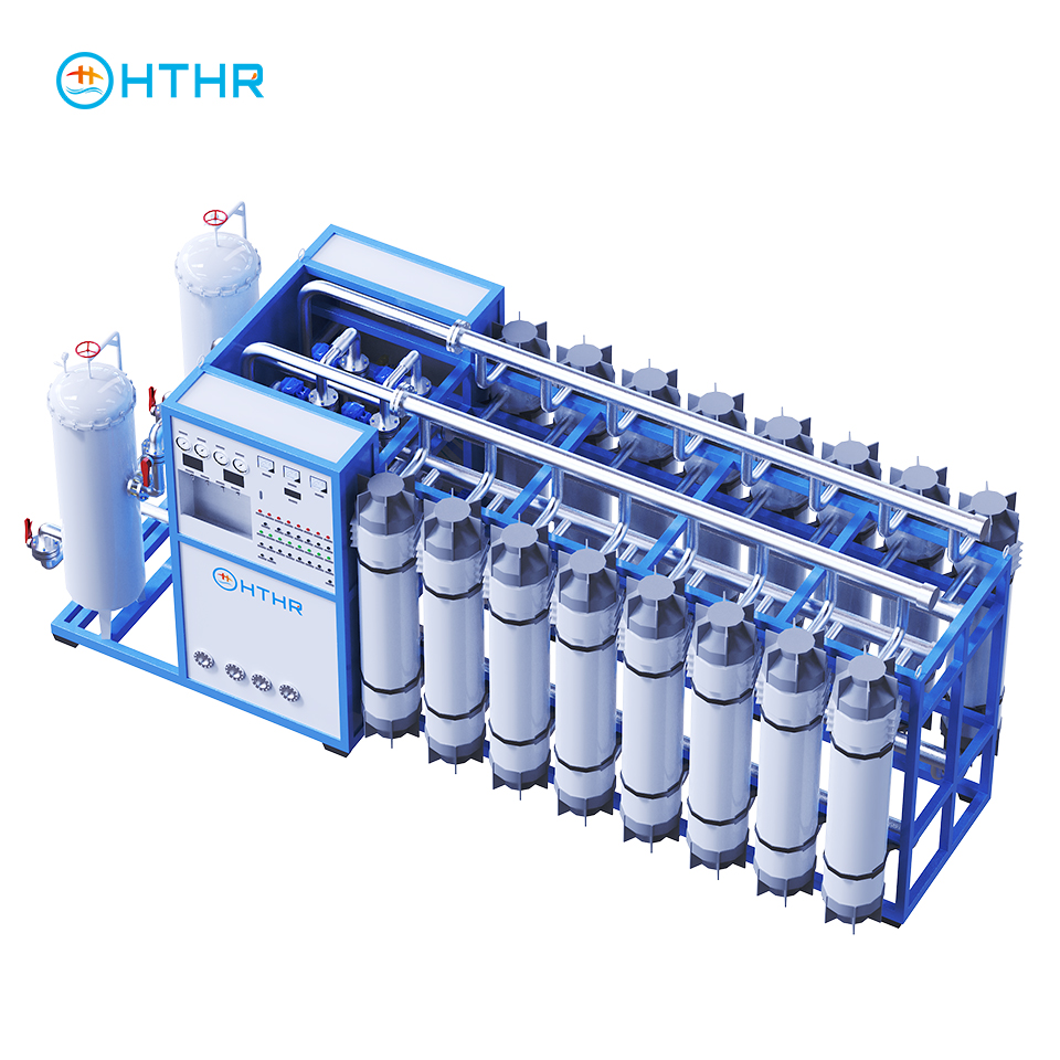Industrial Ultrafiltration System , PVDF Hollow Fiber UF Membrane For Water Purification