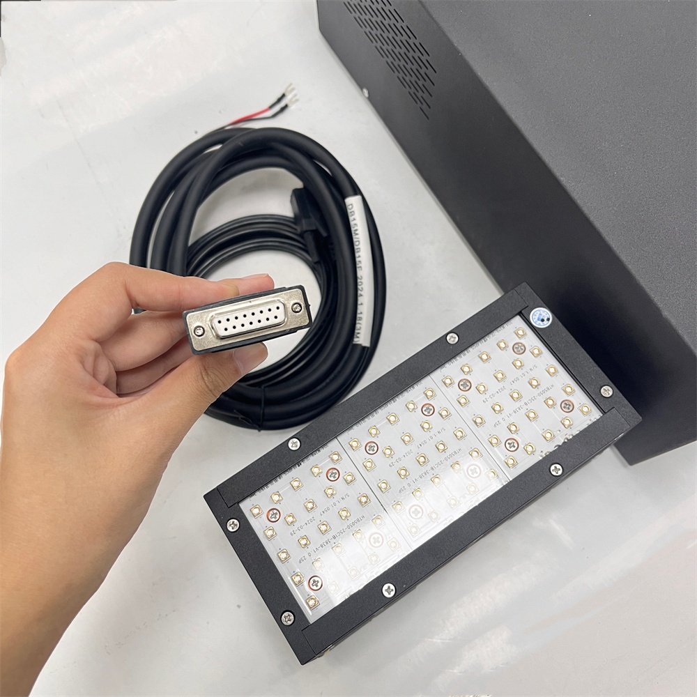 Fan Cooled Uv Led Curing System Surface Light Source Curing Lamp 200W LED Ultraviolet Lamps for UV Glue Ink Paint Resin Dry