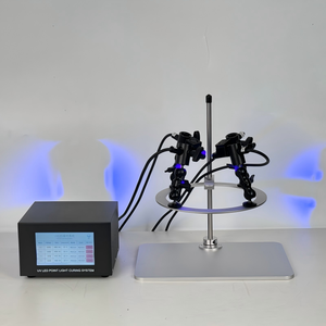High Intensity Spot UV LED Curing System for Microelectronics / Fiber Optic Connector Bonding / Precision Adhesive Curing 365nm