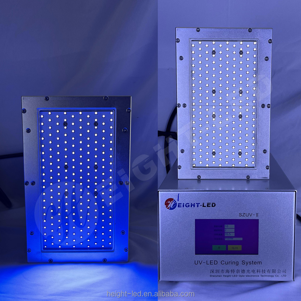 High Intensity UV LED Area Curing System for UV Glue Adhesive Resin PCB Medical Optical Industrial Fast Curing Lamp