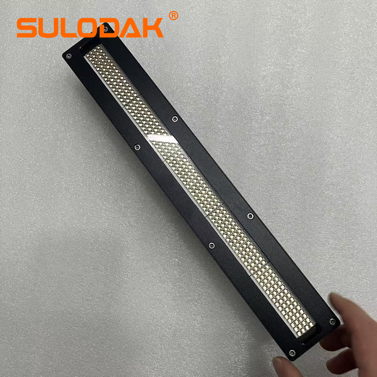 SULODAK Factory Customized 1100W UV LED Curing System Water Cooling 395nm LED UV Lamp for Office Flexo Printer Screen Printing
