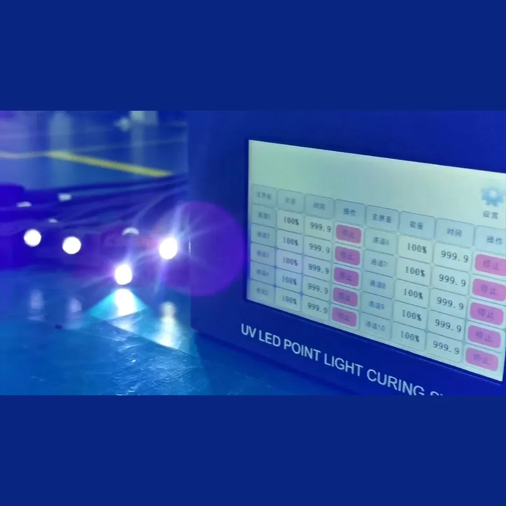 10W/Cm2 High Intensity LED UV Curing Spot Lamp Machine 365nm Wavelength