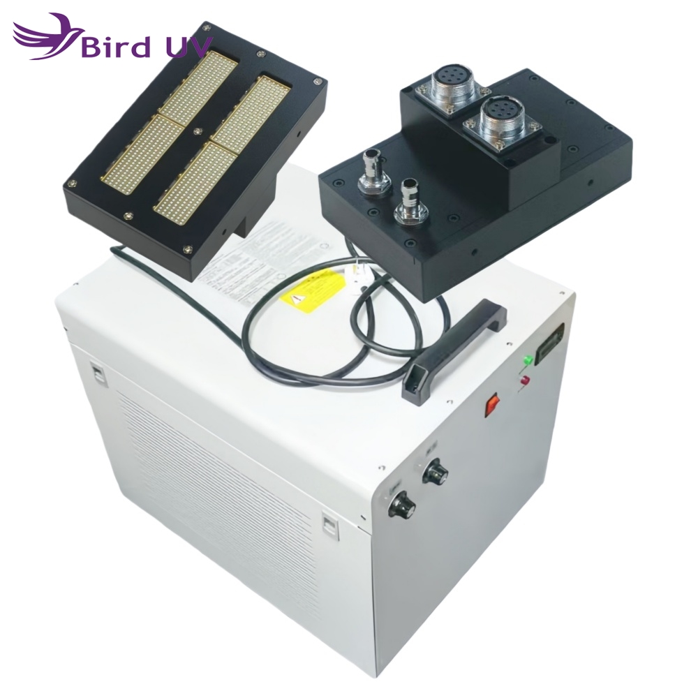 Bird UV Automatic New LED-UV Curing Lamp Head for Post-Printing Surface Treatment in UV Varnish Coatings