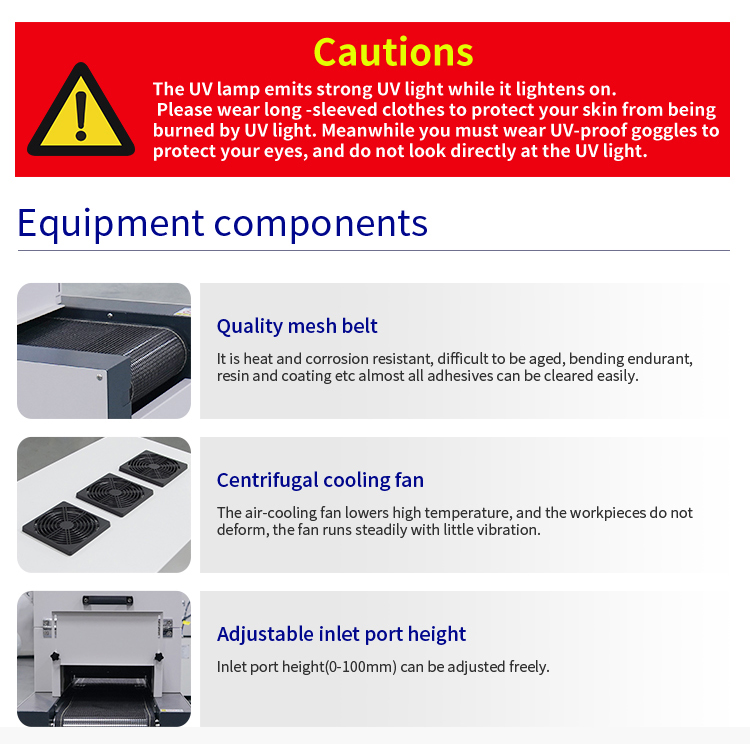UV LED Drying Details