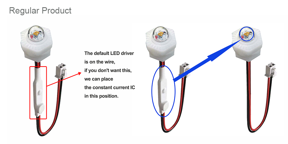 Constant Current Driver Positioning