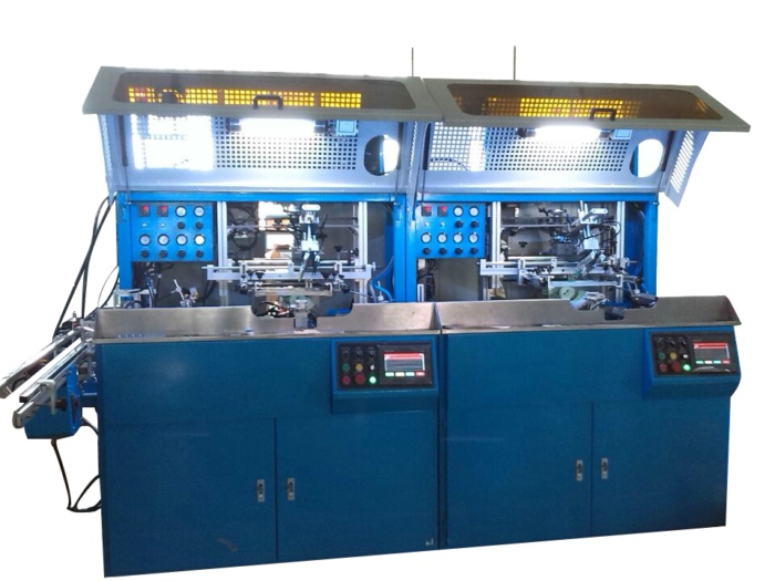 LED UV Curing System Automatic Silk Screen Printing Machine S-102LED