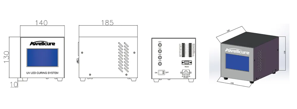 Detailed Technical Specifications Drawing