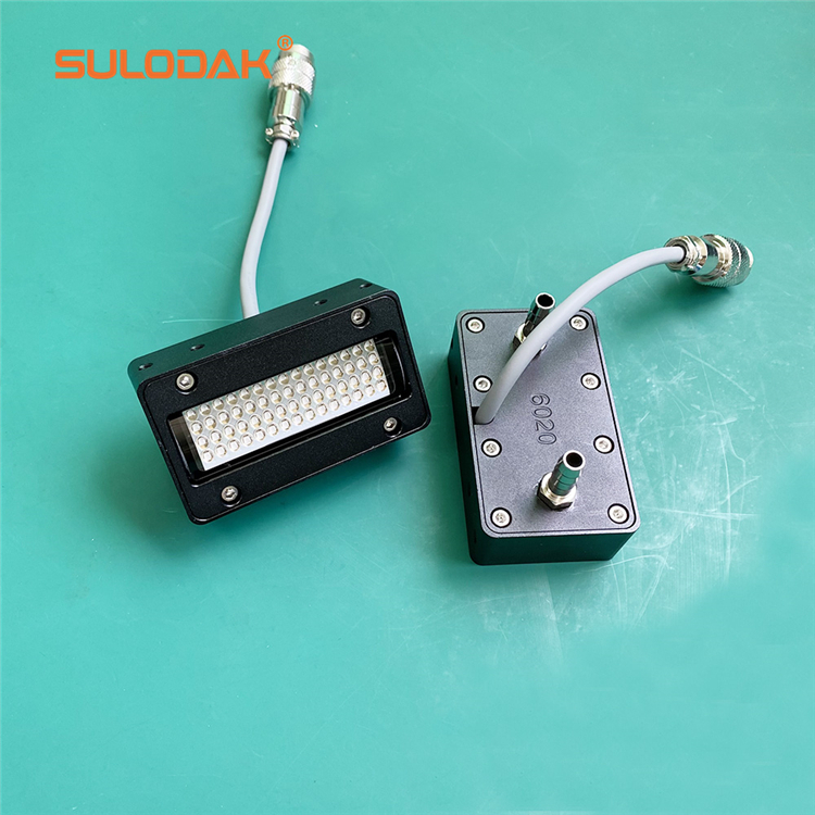 Curing Lamp Cure UV LED Drying System 6020 Factory Price High Power 168W 395nm Water Cooling Uv Led Module