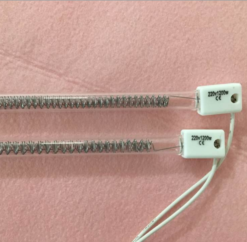565mm 240v1500w Screen Printing Flash Cures Lamp Halogen Quartz Tube for Flash Dryer