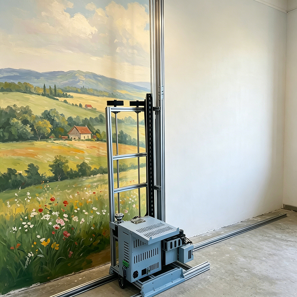 UV Wall Printer with LED Curing System Direct to Wall Printing for Outdoor Mural &amp; Commercial Signage