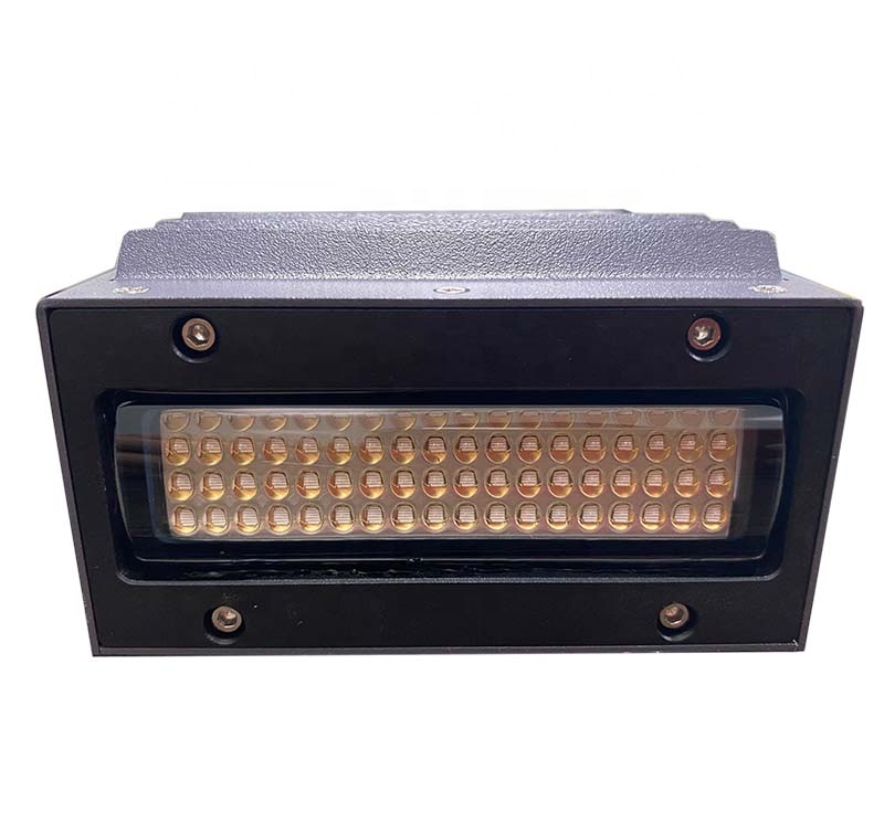 UV Lamp 395nm Mini Fan Cooling UV LED Curing System for Flatbed Printer OCA Optical Glue