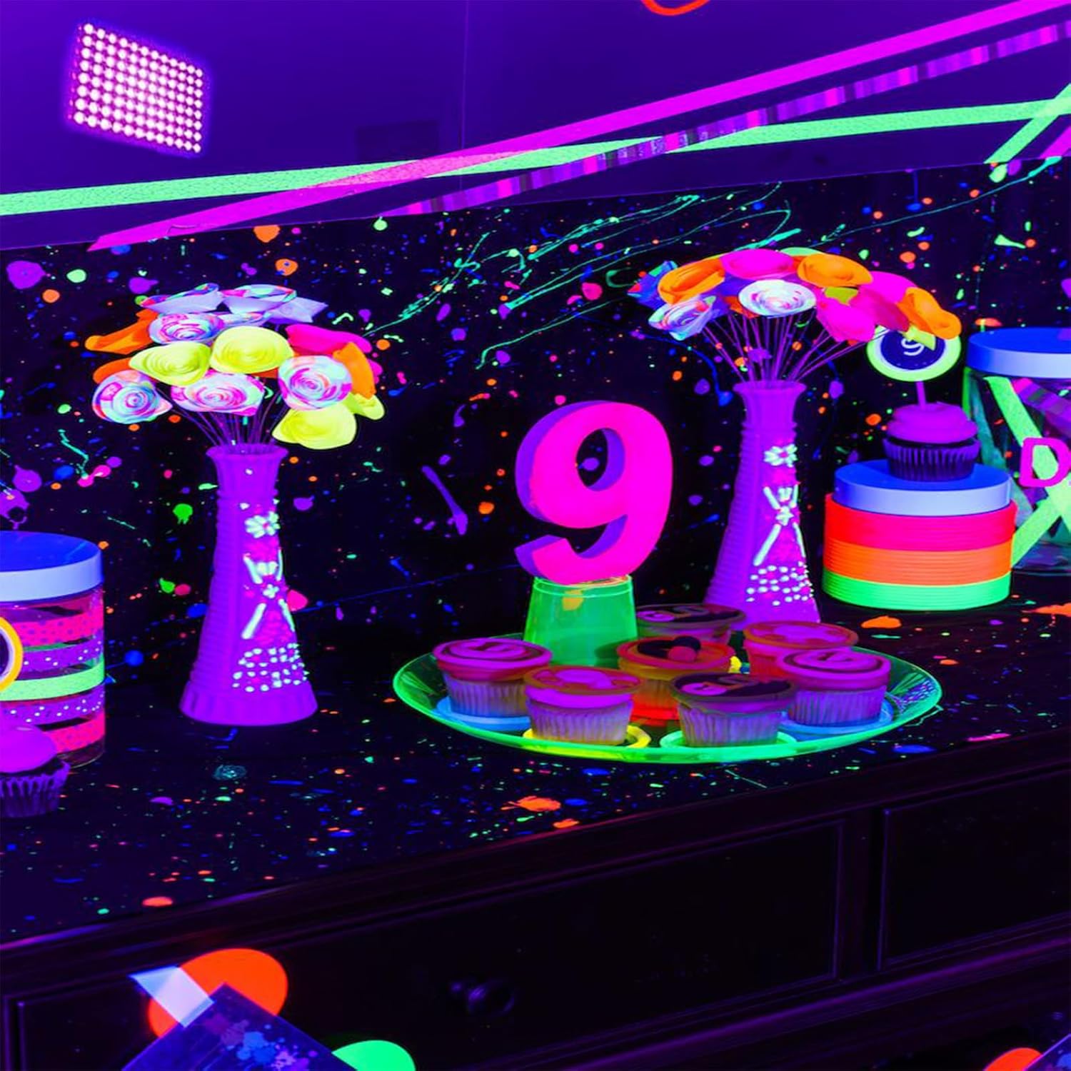 Glow Party Setup