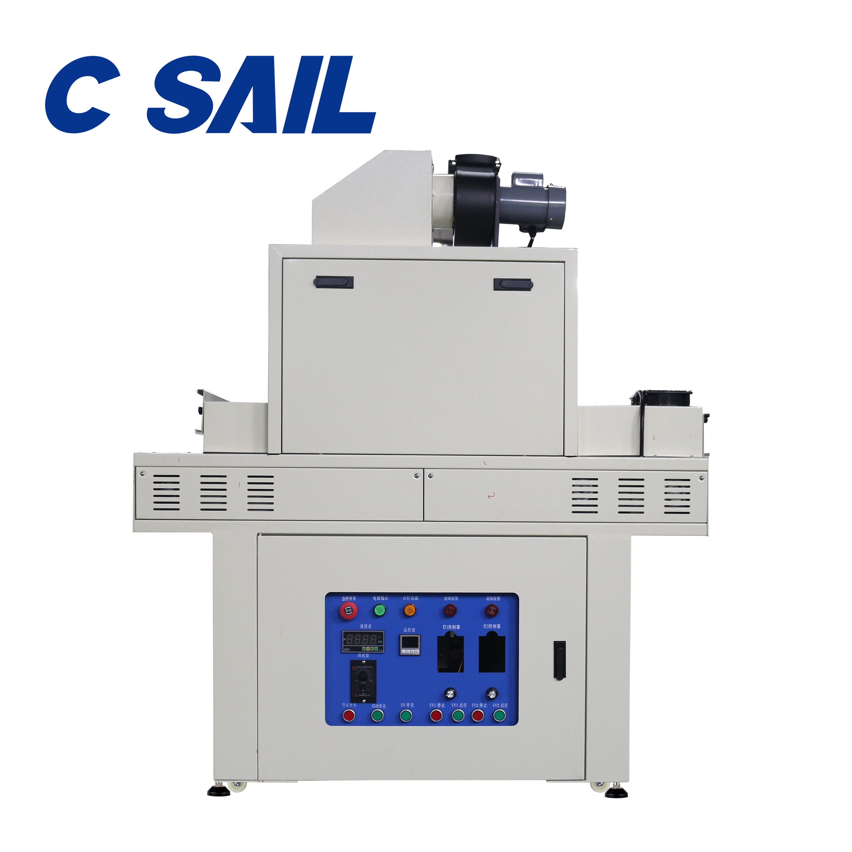 Conveyor UV LED Curing Oven Drying Oven with Motor Energy Saving Stainless Steel for Screen Printing Curing