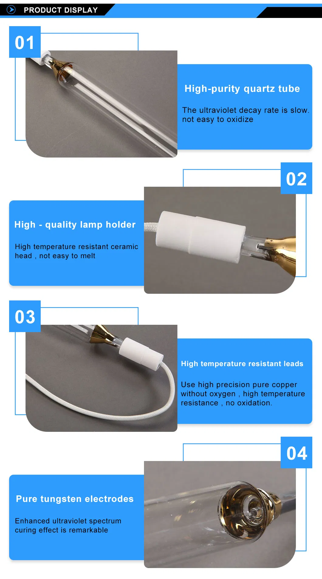 UV Ink Curing Lamp for Digital Screen and Offset Printing with Uniform Light Distribution UV Lamp